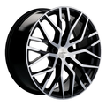 купить диски Khomen Wheels KHW2005 (Q8) 8,5x20 5x112 ET20 D66,5 Black-FP