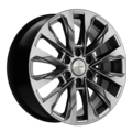 купить диски Khomen Wheels KHW2010 (LC 300) 8x20 6x139,7 ET60 D95,10 Dark Chrome