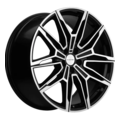 Диски Khomen Wheels KHW2105 (X5/X6/X7осн.) 9,5x21 5x112 ET37 D66,6 Black-FP X6