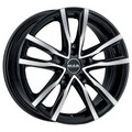 купить диски MAK Milano 7x17 5x100 ET48 D56,1 Black mirror