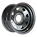 Автомобильные диски Off-Road Wheels Тойота Ленд Крузер 100/105 8x16 5x150 ET0 D113 черный 105 черный (треуг. мелкий)
