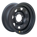 Автомобильные диски Off-Road Wheels УАЗ 8x16 5x139,7 ET3 D110,5 Черный матовый