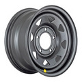 купить диски Off-Road Wheels ВАЗ Нива 7x15 5x139,7 ET25 D98,5 стальной темно-серый